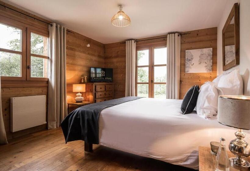 اتاق استاندارد با تراس, Chalet Jardin D Angèle Chambres D Hôtes