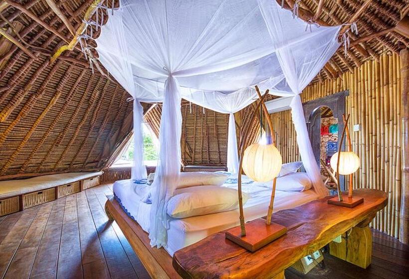 اتاق لوکس با چشم‌انداز دریا, Mu Bungalows