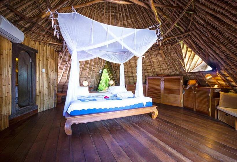 اتاق لوکس با چشم‌انداز دریا, Mu Bungalows