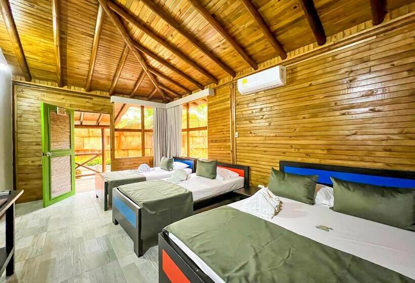 اتاق استاندارد چهار تخته, Camino Verde