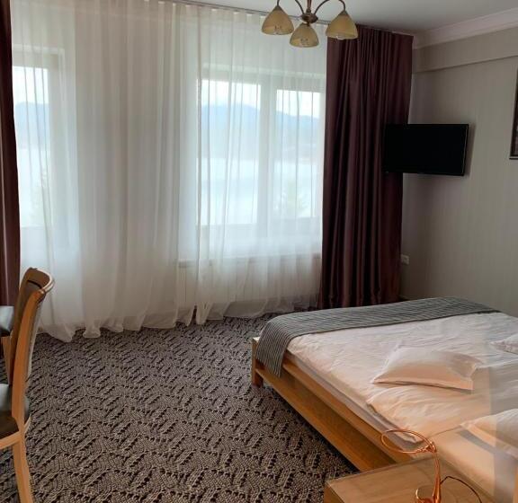 اتاق استاندارد با چشم‌انداز دریاچه, Roser House Boutique   Pe Malul Lacului Colibita