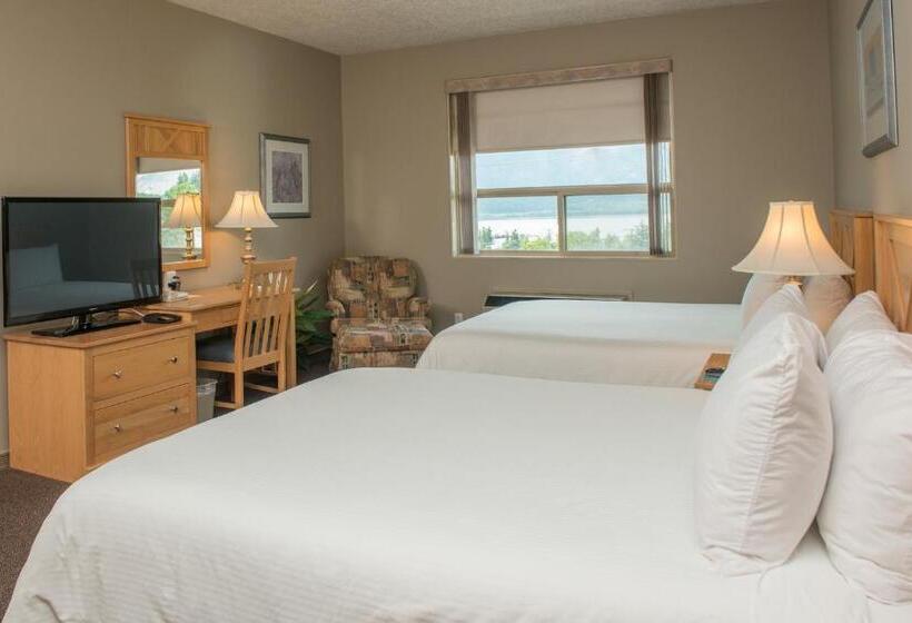 اتاق استاندارد با 2 تخت دوبل, Hilltop Inn  Salmon Arm