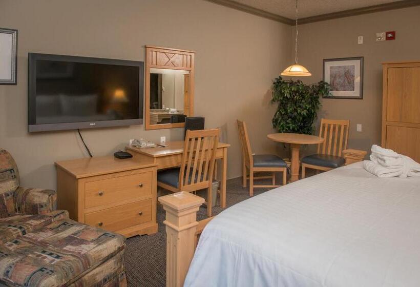 اتاق استاندارد با تخت بزرگ, Hilltop Inn  Salmon Arm