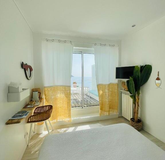 Standard Room Sea View with Balcony, & Spa De La Plage  Mahogany