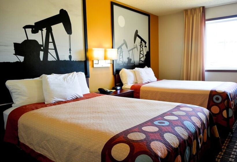 اتاق استاندارد با 2 تخت دوبل, Super 8 By Wyndham Fox Creek