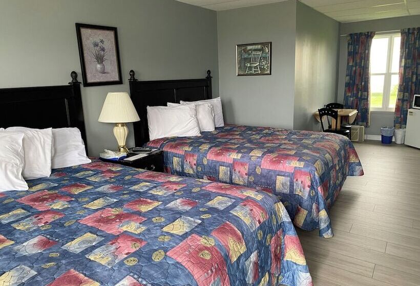 اتاق استاندارد با 2 تخت دوبل, Motel Le Panorama