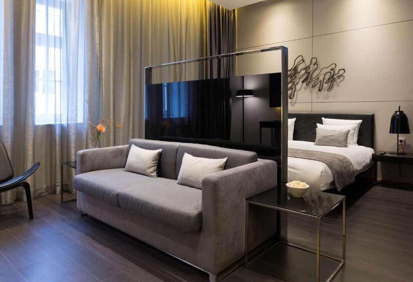 Junior Suite met Kingsize Bed, Art Otel Amsterdam, Powered By Radisson Hotels