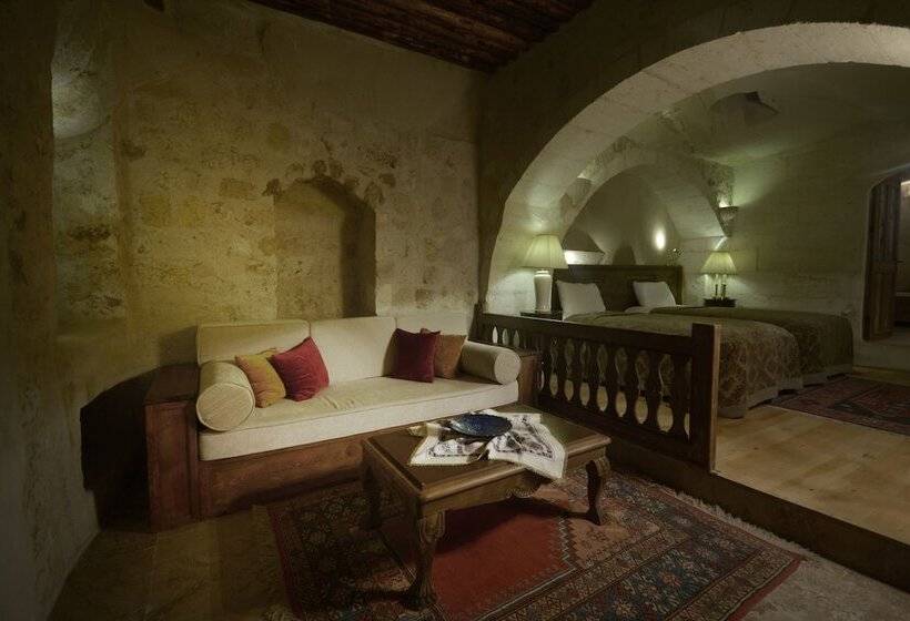 Habitació Deluxe, Fresco Cave Suites Cappadocia