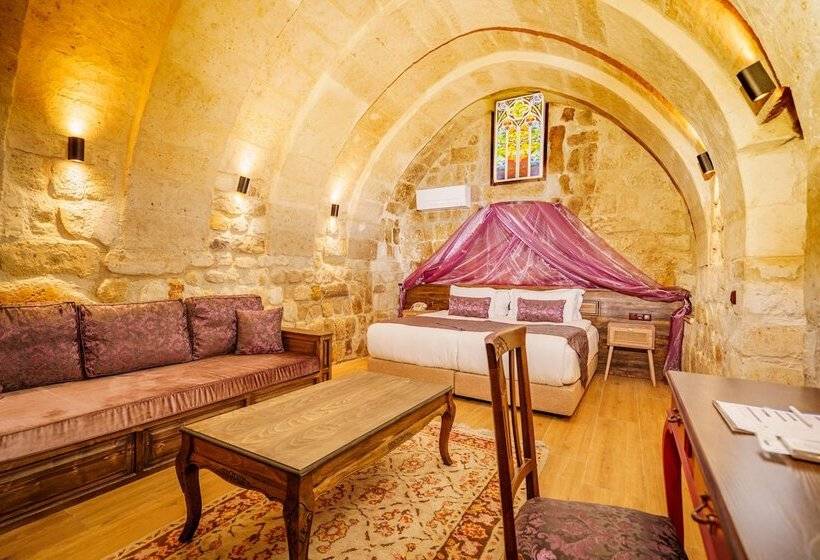 Habitació Deluxe, Fresco Cave Suites Cappadocia