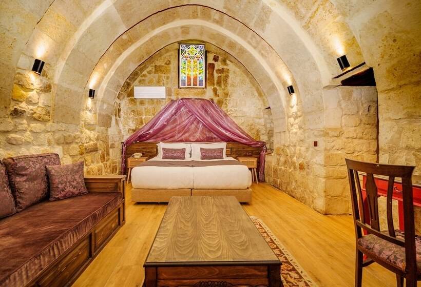 Habitació Deluxe, Fresco Cave Suites Cappadocia