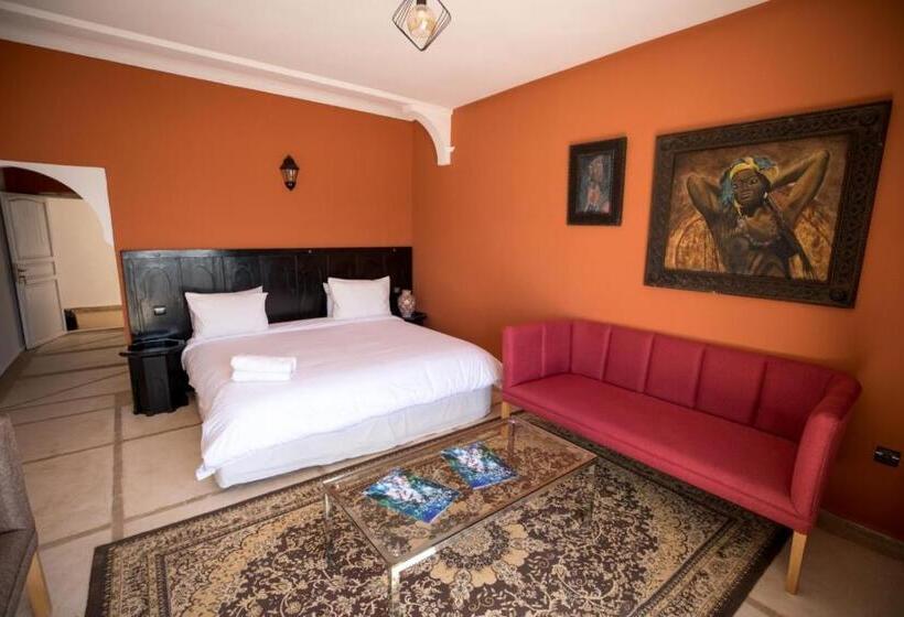 اتاق استاندارد با چشم‌انداز دریا, Hôtel Calipau Riad Maison D Hôtes