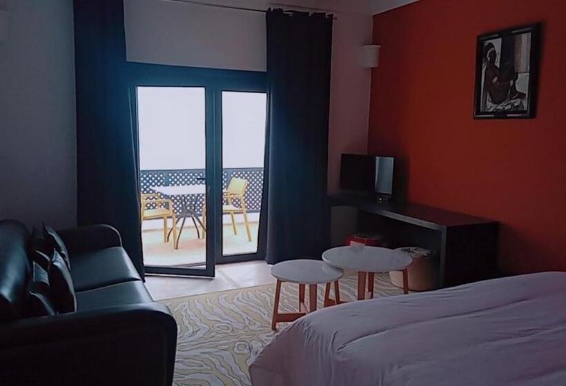 اتاق استاندارد با چشم‌انداز دریا, Hôtel Calipau Riad Maison D Hôtes