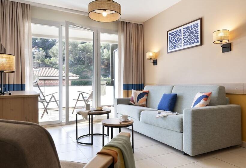 带阳台两卧公寓, Residence Pierre & Vacances Premium Julia Augusta