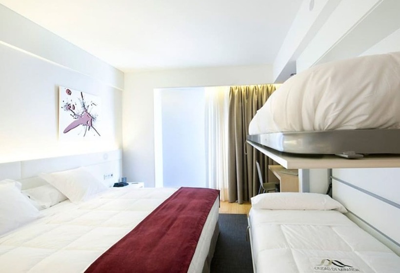 اتاق استاندارد چهار تخته, Sercotel Ciudad De Miranda