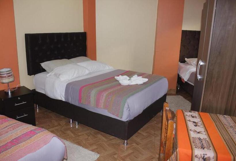 اتاق راحتی سه تخته, Hostal Qorisonqo Inn Ollantaytambo