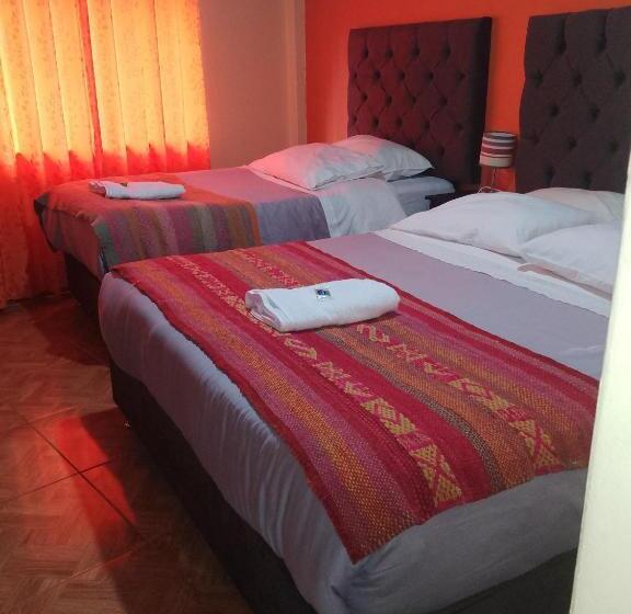 اتاق استاندارد با چشم‌انداز, Hostal Qorisonqo Inn Ollantaytambo