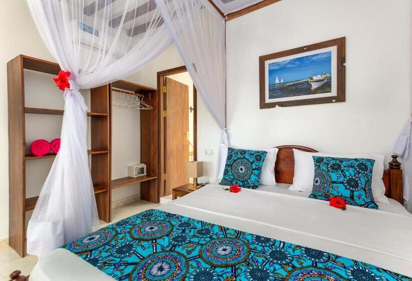 اتاق استاندارد با چشم‌انداز دریا, Poa Poa Bungalows