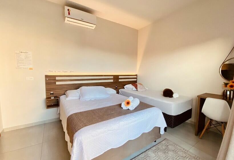 اتاق استاندارد سه نفره, Pousada Villa Vantino