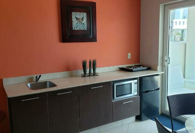 سوییت جونیور با چشم‌انداز استخر, Carasol Villas Y Suites Privadas