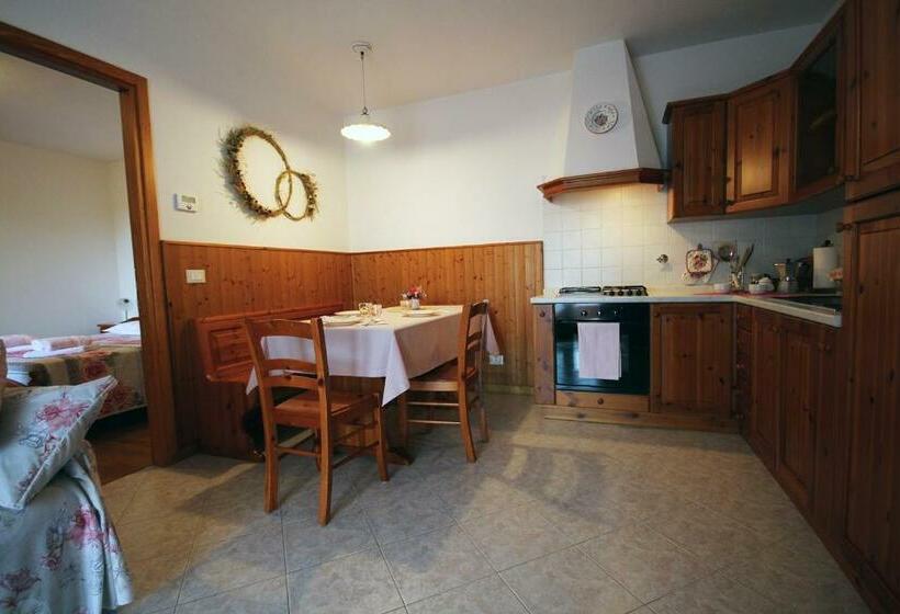 آپارتمان 1 خوابه با بالکن, Agriturismo Skerlj