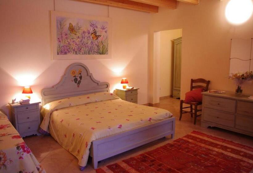 اتاق استاندارد چهار تخته, Agriturismo La Casa Del Mandorlo