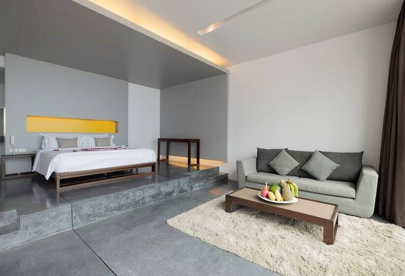 带1个卧室和海景的别墅, Explorar Koh Phangan   Adults Only Resort And Spa