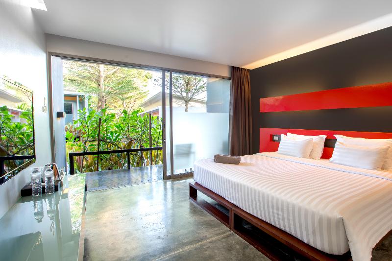 带露台的高档房间, Explorar Koh Phangan   Adults Only Resort And Spa