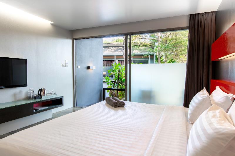 带露台的高档房间, Explorar Koh Phangan   Adults Only Resort And Spa