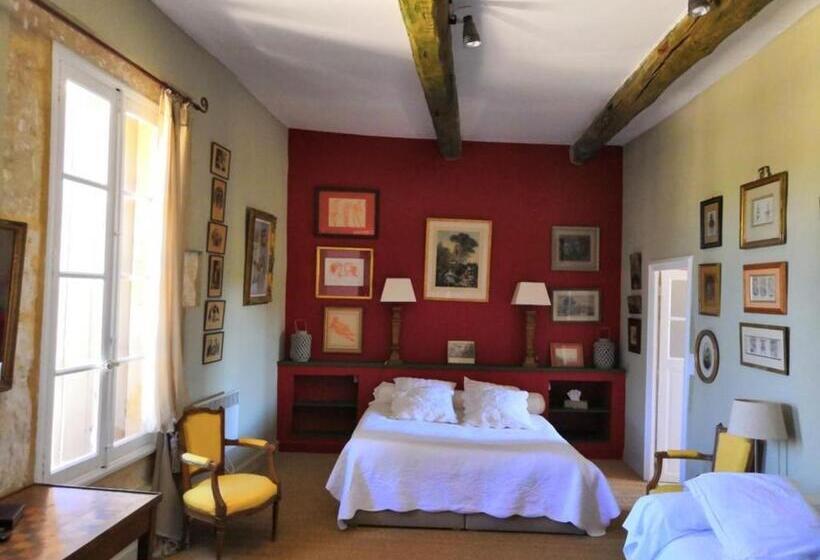 اتاق لوکس چهار تخته, Chambre D Hôtes Au Domaine Du Soleil Couchant