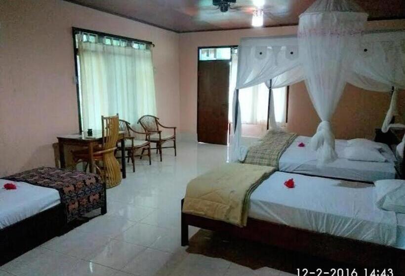 اتاق استاندارد چهارنفره با چشم‌انداز باغ, Sea World Club Beach Resort & Dive Center