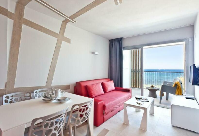 3 Schlafzimmer Apartment seitl. Meerblick, Ryans Ibiza Apartments  Only Adults