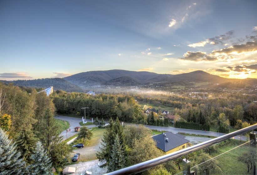 اتاق استاندارد با چشم‌انداز, Spa & Wellness Hotel Diament Ustroń