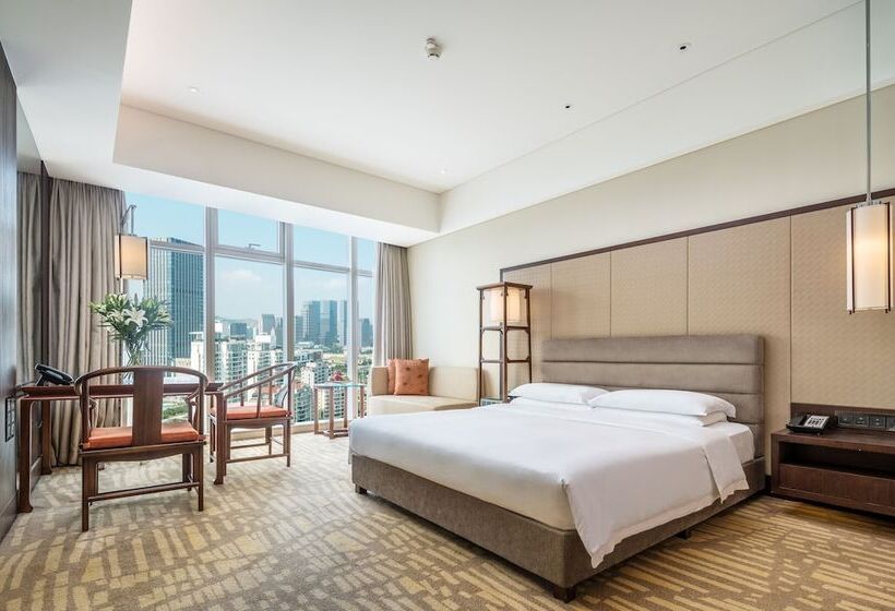 اتاق استاندارد با چشم‌انداز دریا, Hyatt Regency Qingdao