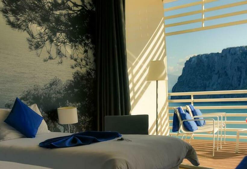 חדר סטנדרט נוף לים עם מרפסת, Mercure Quemado Al Hoceima Resort