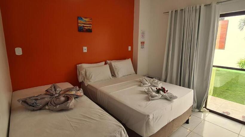 Economy Triple Room, Pousada Canto Dos Corais