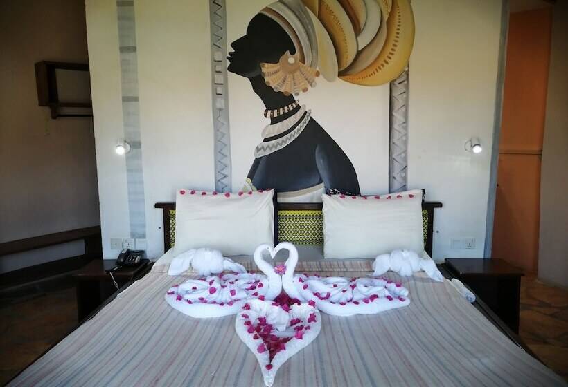 اتاق استاندارد با چشم‌انداز باغ, Bamboo Village Resort