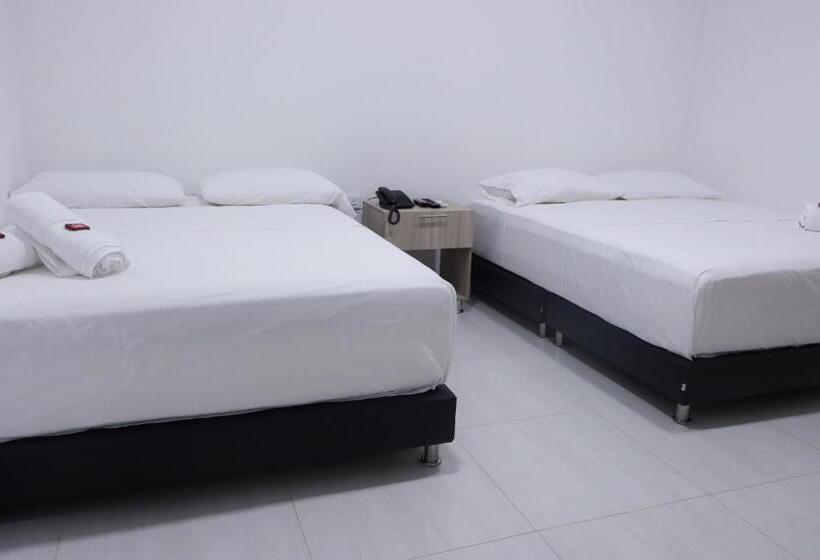 اتاق کلاسیک چهارنفره, Oma Hotel La Guajira