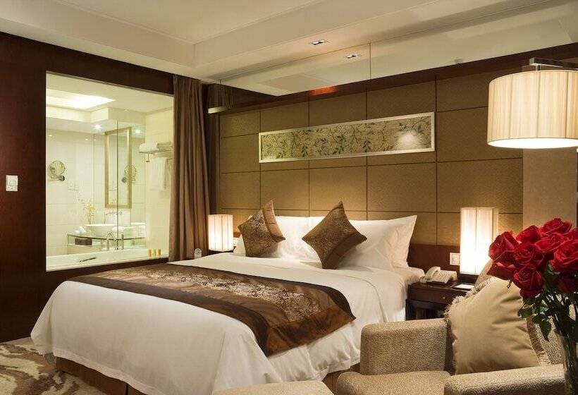 Quarto Deluxe, Wyndham Garden Suzhou