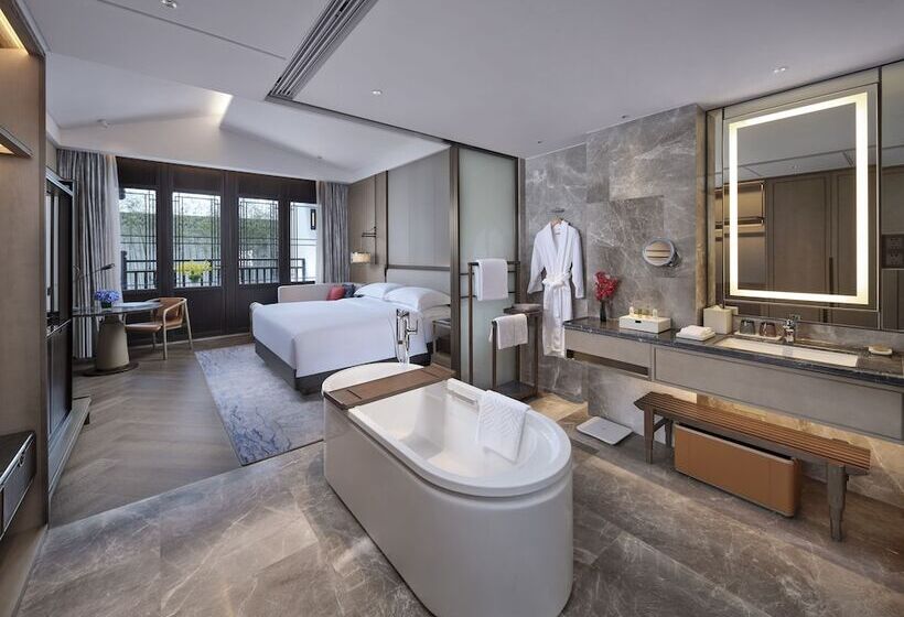 اتاق استاندارد با تخت دوبل, Doubletree By Hilton Yancheng Dayangwan