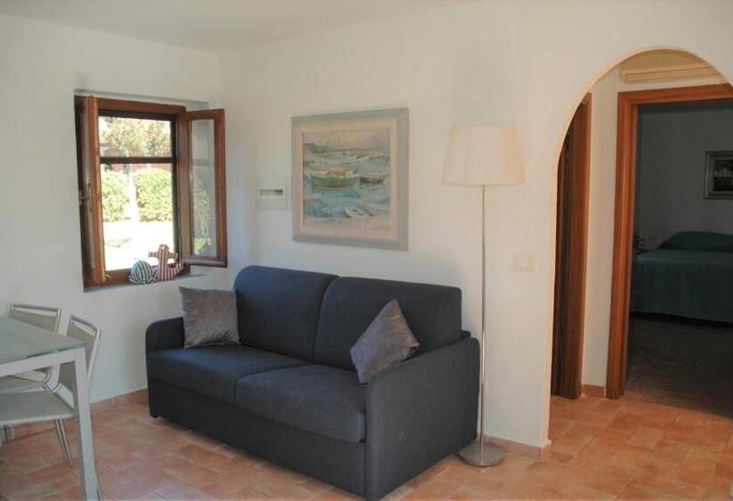 آپارتمان 1 خوابه با چشم‌انداز باغ, Casa Maremma