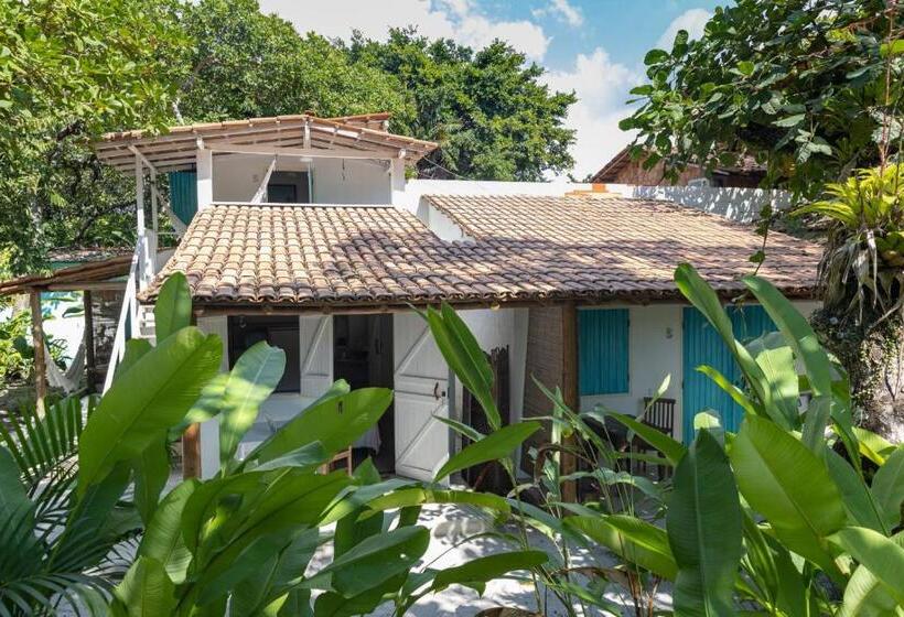اتاق استاندارد سه تخته با بالکن, Pousada Villa Serena