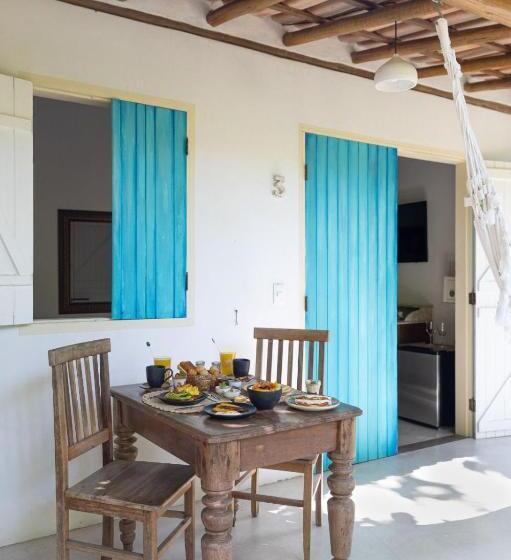 اتاق استاندارد سه تخته با بالکن, Pousada Villa Serena