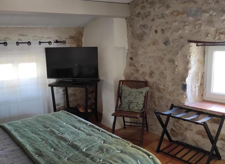اتاق استاندارد با تراس, Chambres Du Clocher