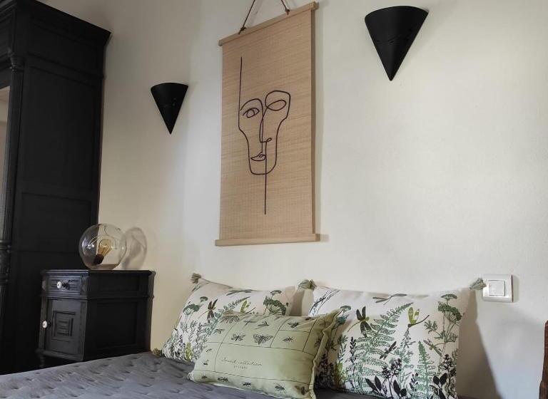 اتاق استاندارد با تراس, Chambres Du Clocher
