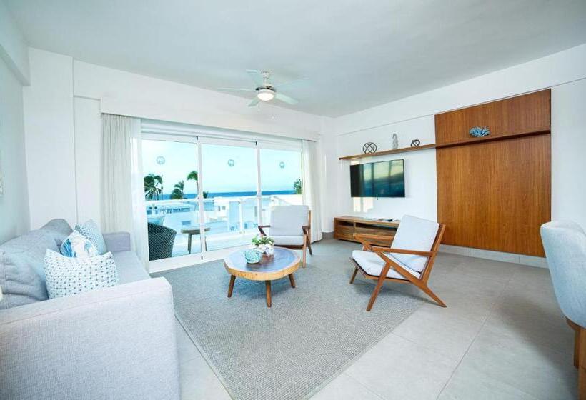 آپارتمان 1 خوابه با چشم‌انداز استخر, Presidential Suites Cabarete   Room Only