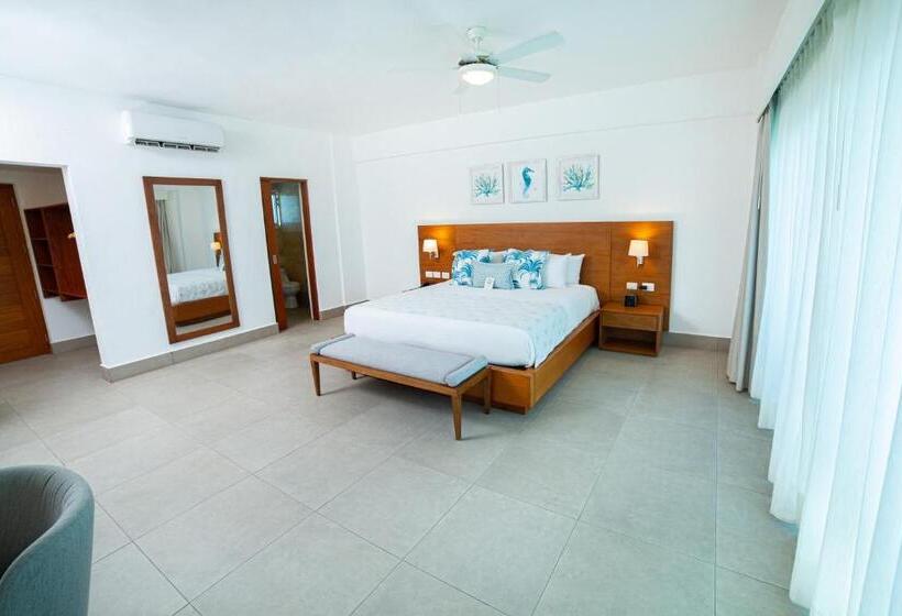 آپارتمان 1 خوابه با چشم‌انداز استخر, Presidential Suites Cabarete   Room Only