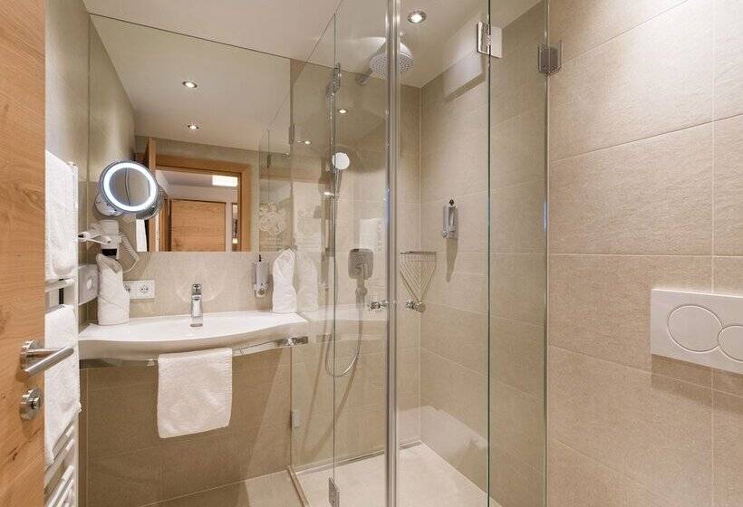 اتاق استاندارد یک نفره, Alpen Glück Hotel Unterm Rain Garni