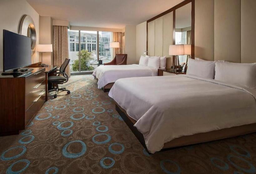 Standaardkamer met 2 Tweepersoonsbedden, Marriott Marquis Washington, Dc