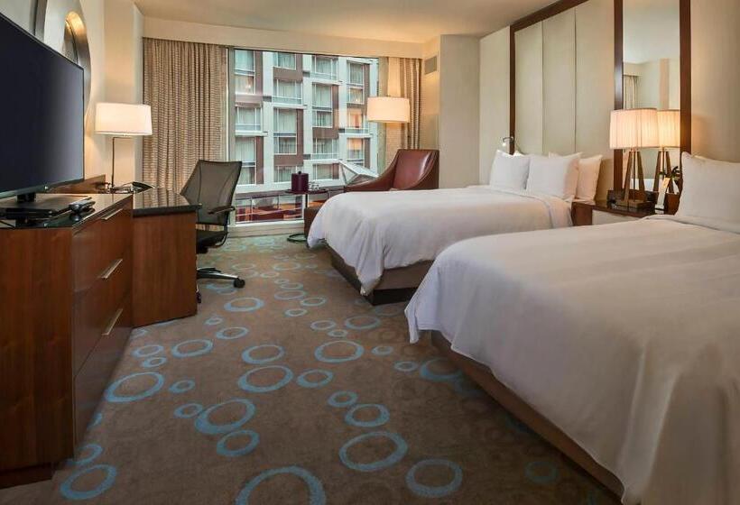 Standard Room 2 Double Beds, Marriott Marquis Washington, Dc