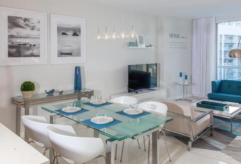 آپارتمان 1 خوابه با بالکن, Brickell By Miami Vacation Rentals